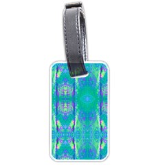 Tank Blue  #scottfreear T= N Green Purple Img 1589 Luggage Tag (one Side) by ScottFreeArt