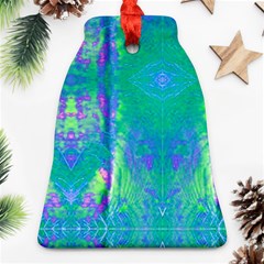 Tank Blue  #scottfreear T= N Green Purple Img 1589 Ornament (bell)