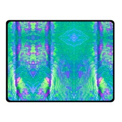 Tank Blue  #scottfreear T= N Green Purple Img 1589 Double Sided Fleece Blanket (small)  by ScottFreeArt