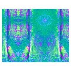 Tank Blue  #scottfreear T= N Green Purple Img 1589 Double Sided Flano Blanket (medium)  by ScottFreeArt