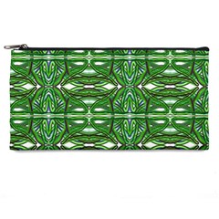 My Paint My Pallet Brocade Green Scarabs Pencil Cases by ScottFreeArt