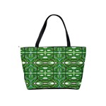 My Paint My Pallet Brocade Green SCARABS Classic Shoulder Handbag Back