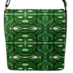 My Paint My Pallet Brocade Green Scarabs Flap Closure Messenger Bag (s) by ScottFreeArt