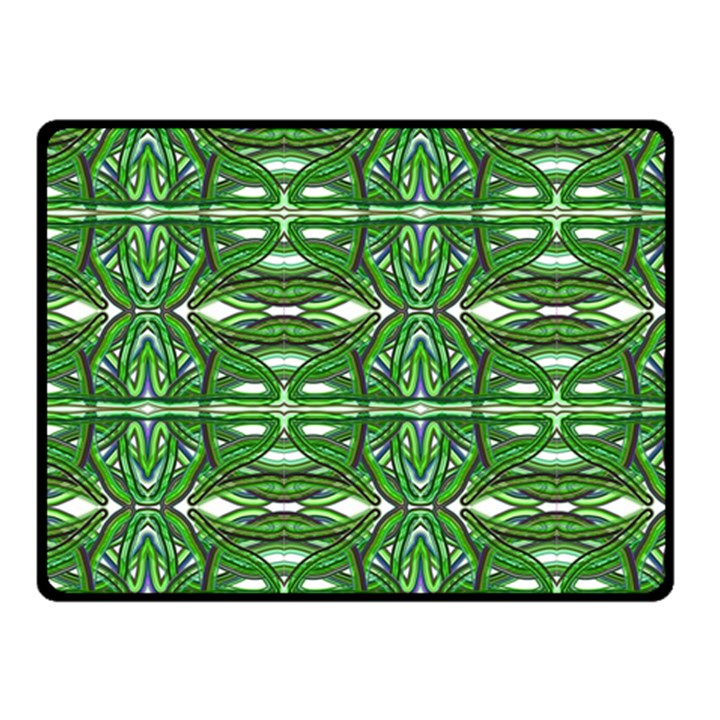 My Paint My Pallet Brocade Green SCARABS Double Sided Fleece Blanket (Small) 