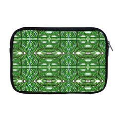 My Paint My Pallet Brocade Green Scarabs Apple Macbook Pro 17  Zipper Case by ScottFreeArt