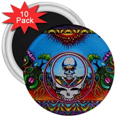 Grateful Dead Wallpapers 3  Magnets (10 Pack)  by Sapixe