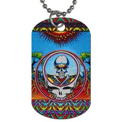 Grateful Dead Wallpapers Dog Tag (two Sides) by Sapixe