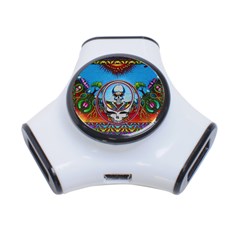 Grateful Dead Wallpapers 3-port Usb Hub by Sapixe