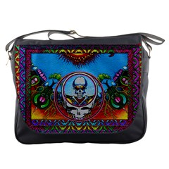 Grateful Dead Wallpapers Messenger Bag by Sapixe