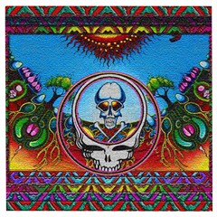 Grateful Dead Wallpapers Wooden Puzzle Square by Sapixe