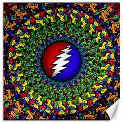 Grateful Dead Canvas 20  X 20  by Sapixe