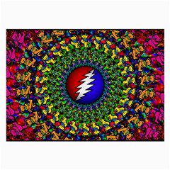 Grateful Dead Large Glasses Cloth (2 Sides) by Sapixe