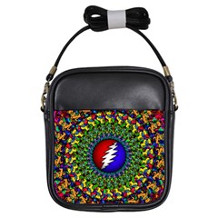 Grateful Dead Girls Sling Bag by Sapixe