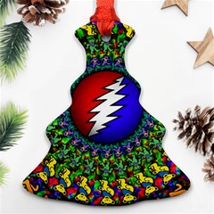 Grateful Dead Ornament (christmas Tree)  by Sapixe