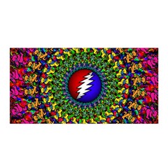 Grateful Dead Satin Wrap by Sapixe