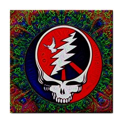 Grateful Dead Tile Coaster by Sapixe