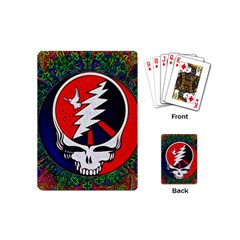 Grateful Dead Playing Cards Single Design (mini) by Sapixe