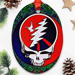 Grateful Dead Ornament (oval)