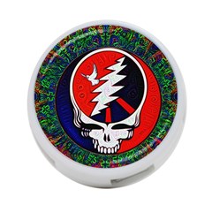 Grateful Dead 4-port Usb Hub (one Side) by Sapixe