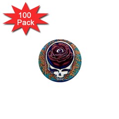 Grateful Dead Ahead Of Their Time 1  Mini Magnets (100 Pack)  by Sapixe