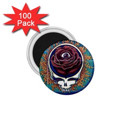 Grateful Dead Ahead Of Their Time 1 75  Magnets (100 Pack)  by Sapixe