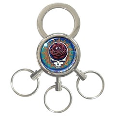 Grateful Dead Ahead Of Their Time 3-ring Key Chain by Sapixe