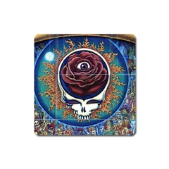 Grateful Dead Ahead Of Their Time Square Magnet by Sapixe