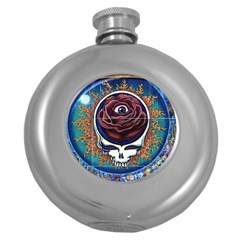 Grateful Dead Ahead Of Their Time Round Hip Flask (5 Oz) by Sapixe