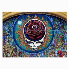 Grateful Dead Ahead Of Their Time Large Glasses Cloth by Sapixe