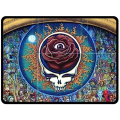 Grateful Dead Ahead Of Their Time Fleece Blanket (large)  by Sapixe