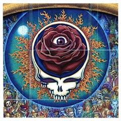 Grateful Dead Ahead Of Their Time Wooden Puzzle Square by Sapixe