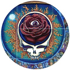 Grateful Dead Ahead Of Their Time Wooden Puzzle Round by Sapixe