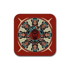 Grateful Dead Pacific Northwest Cover Rubber Coaster (square)  by Sapixe