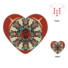 Grateful Dead Pacific Northwest Cover Playing Cards Single Design (heart) by Sapixe