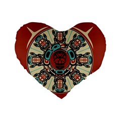 Grateful Dead Pacific Northwest Cover Standard 16  Premium Heart Shape Cushions by Sapixe