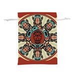 Grateful Dead Pacific Northwest Cover Lightweight Drawstring Pouch (L) Front