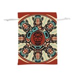 Grateful Dead Pacific Northwest Cover Lightweight Drawstring Pouch (L) Back