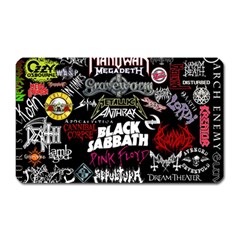 Metal Bands College Magnet (rectangular) by Sudhe