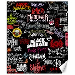 Metal Bands College Canvas 20  x 24 