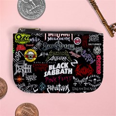 Metal Bands College Mini Coin Purse