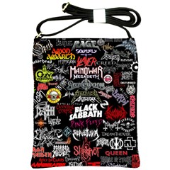 Metal Bands College Shoulder Sling Bag