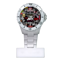 Metal Bands College Plastic Nurses Watch