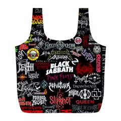 Metal Bands College Full Print Recycle Bag (L)