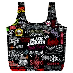 Metal Bands College Full Print Recycle Bag (xxl) by Sudhe