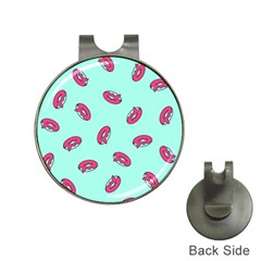 Donuts Pattern Food Colourful Hat Clips with Golf Markers