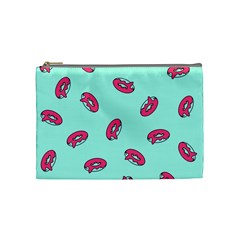 Donuts Pattern Food Colourful Cosmetic Bag (Medium)