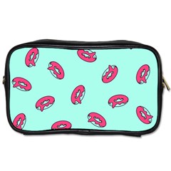 Donuts Pattern Food Colourful Toiletries Bag (One Side)