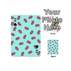 Donuts Pattern Food Colourful Playing Cards 54 Designs (Mini)