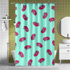 Donuts Pattern Food Colourful Shower Curtain 48  x 72  (Small) 