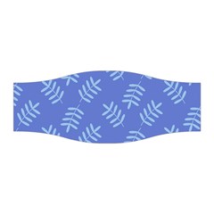 Leaves Ferns Blue Pattern Stretchable Headband by Vaneshart